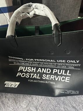 Designer Postal Bag purse Giancarlo cipri